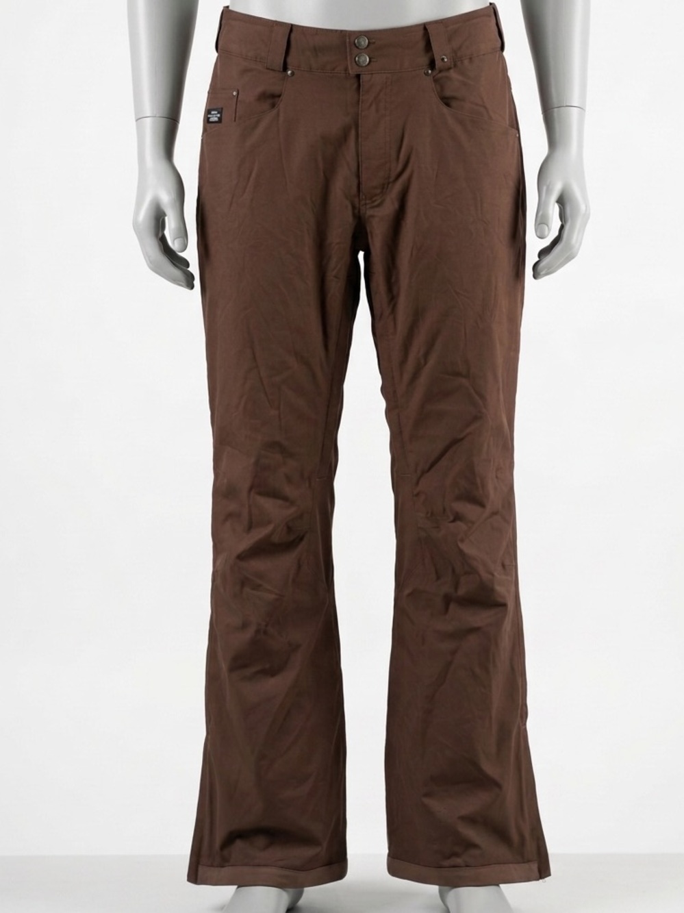 GUC Dakine Women's Brown Snowboard Ski Pants XL Waterproof Insulated Winter